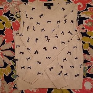 Forever21 bow sweater